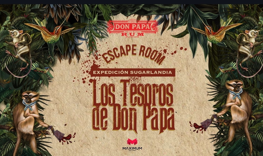 Expedición Sugarlandia: Los Tesoros de Don Papa llega a Barcelona para una experiencia única de escape room y degustación de cócteles