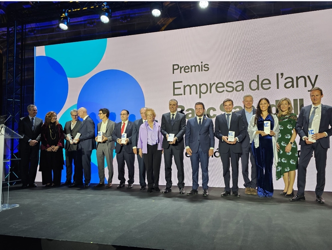 Aigües de Barcelona recibe el premio Empresa del Año 2023