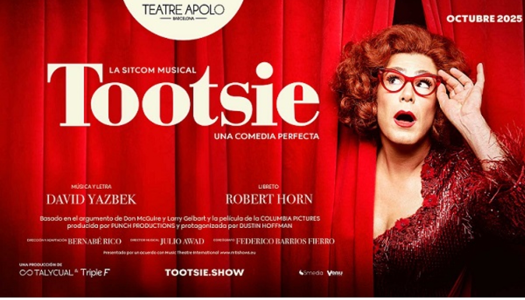 TOOTSIE’, el musical que hará brillar de nuevo el Paralelo, aterriza en Barcelona con el estreno más esperado de la temporada