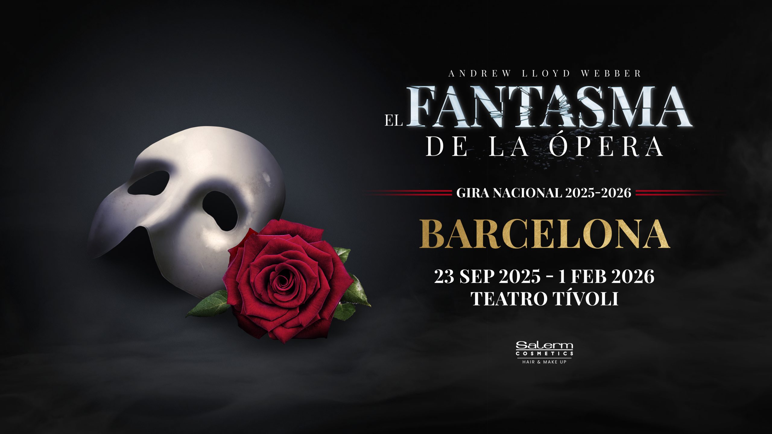 El Fantasma de la Ópera Deslumbra en Barcelona: El Legado que Regresa al Teatro Tívoli