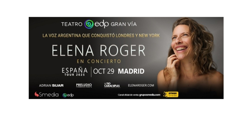 ELENA ROGER EN CONCIERTO TOUR ESPAÑA 2025