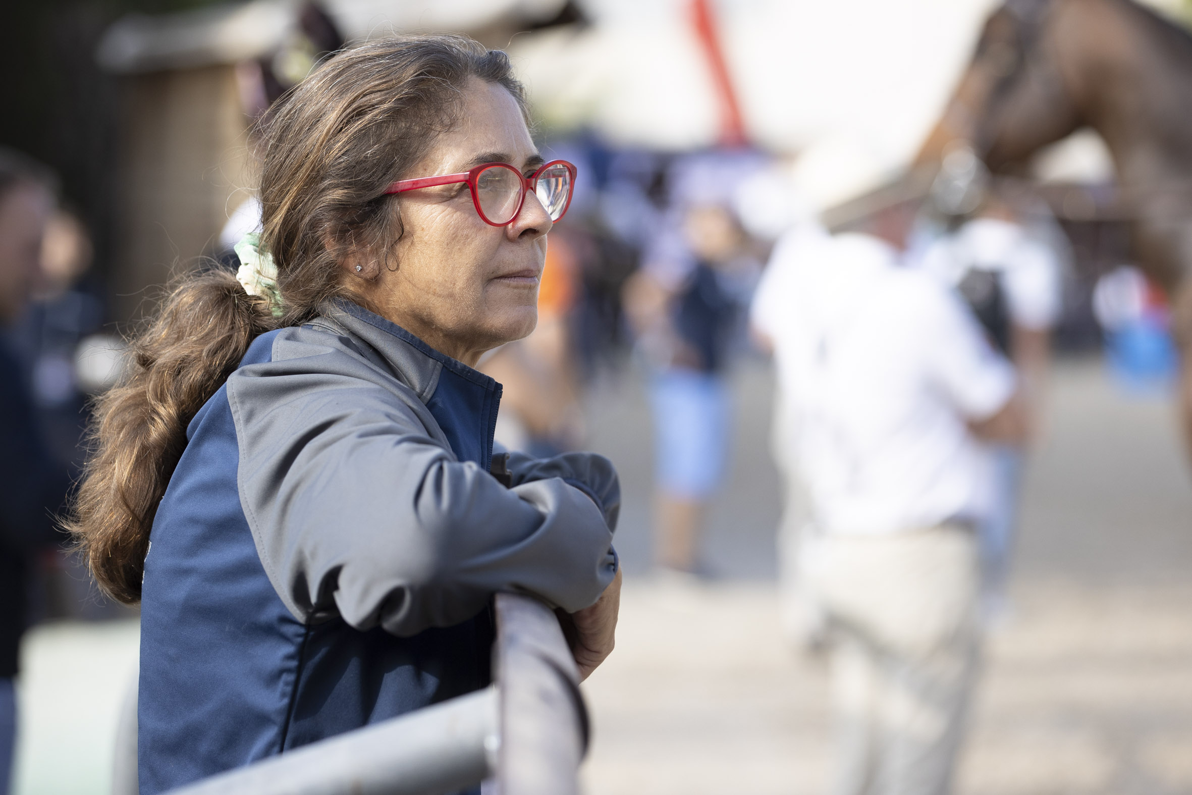 La guardiana de los caballos del CSIO Barcelona