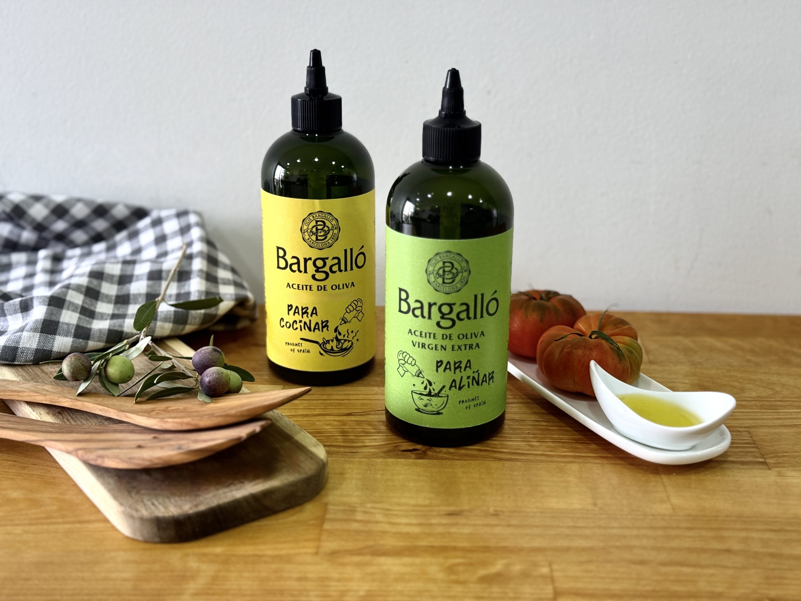 Olis Bargalló estrena nuevos envases de sus aceites ‘para cocinar’ y ‘para aliñar’