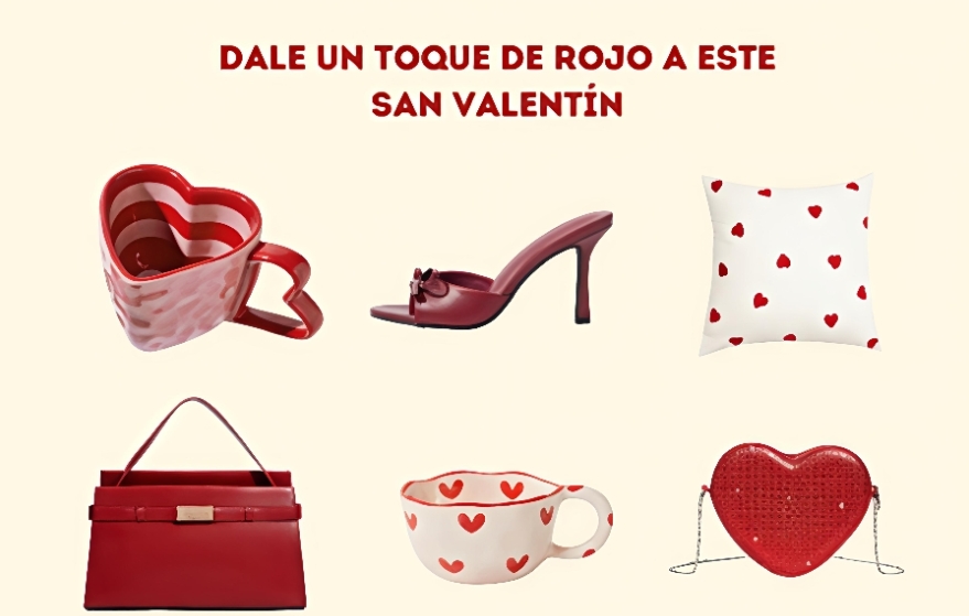 El rojo como protagonista y los corazones como excusa: las propuestas de SHEIN para celebrar San Valentín 2026 con estilo