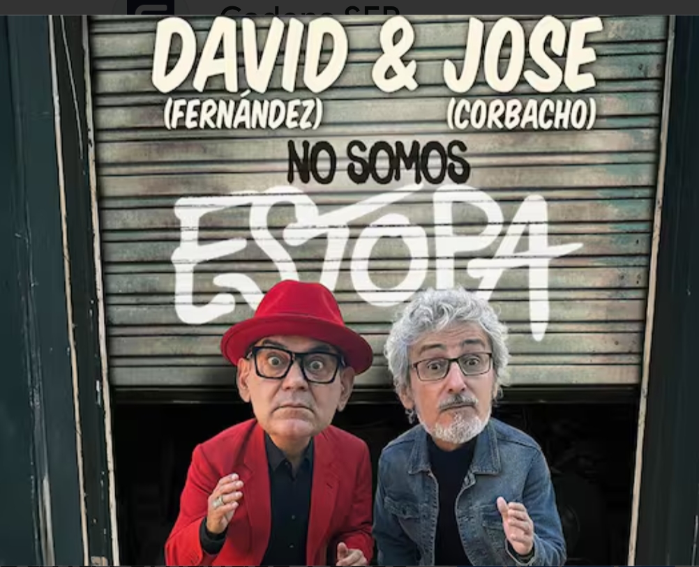 DAVID Y JOSE. NO SOMOS ESTOPA LLEGA POR PRIMERA VEZ A BARCELONA