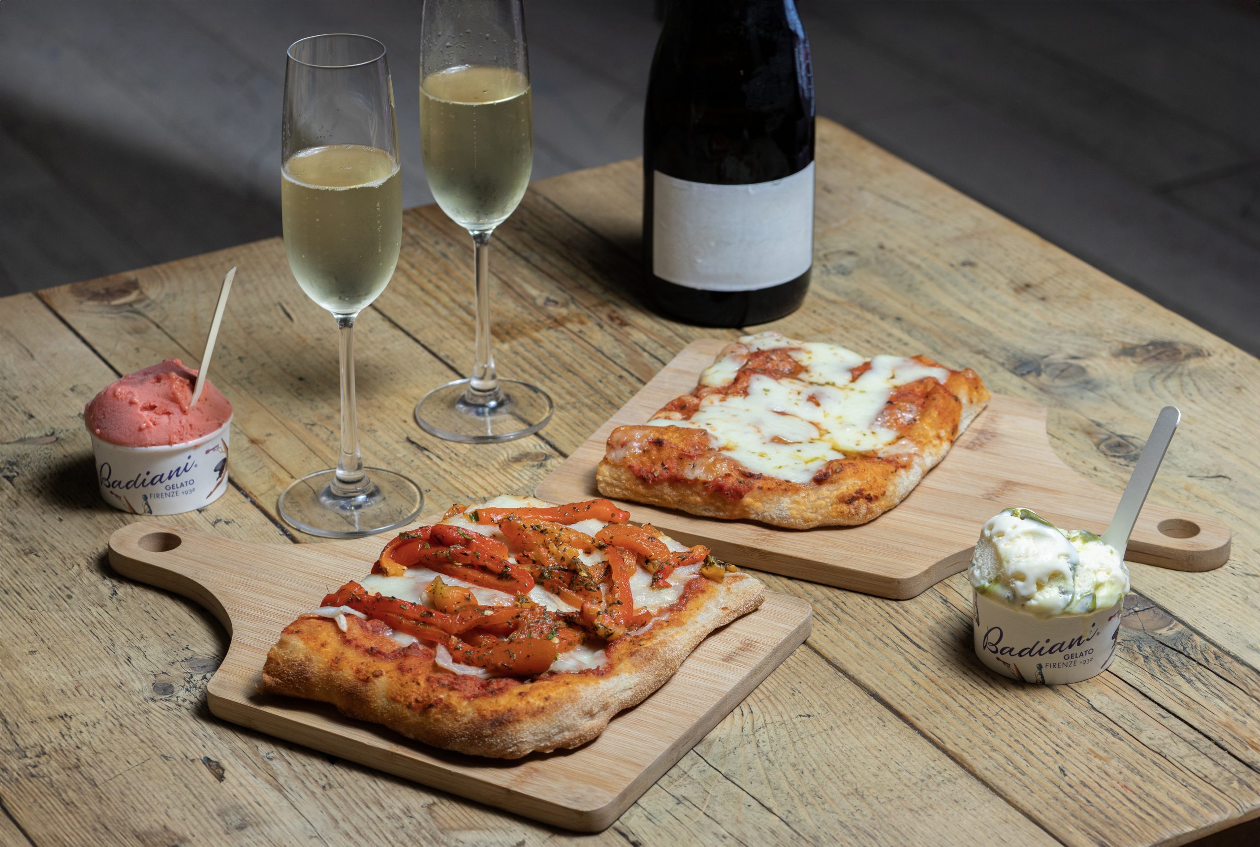 BADIANI REVOLUCIONA LOS VIERNES EN BARCELONA CON UN PLAN ILIMITADO DE PIZZA, PROSECCO Y GELATO ARTESANAL