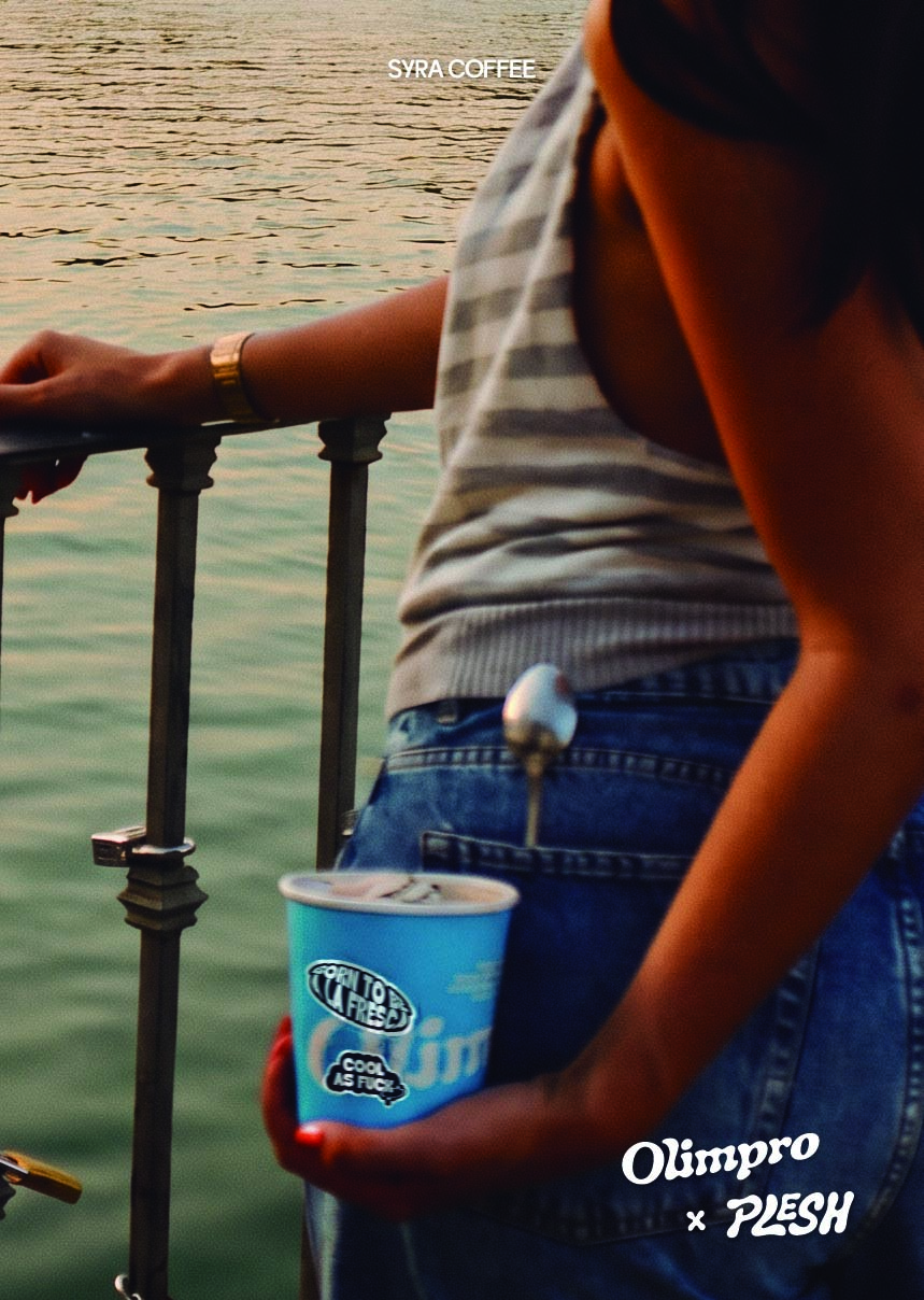 El nuevo helado de PLESH y Olimpro llega a Syra Coffee con una experiencia efímera para celebrar el verano