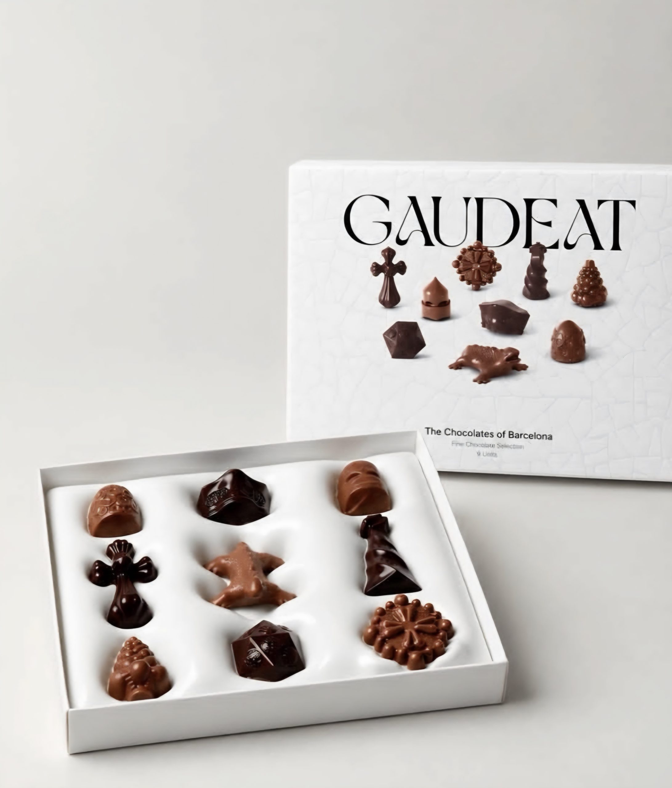 GAUDEAT: LA ARQUITECTURA DE ANTONI GAUDÍ CONVERTIDA EN EL SOUVENIR MÁS DULCE DE BARCELONA